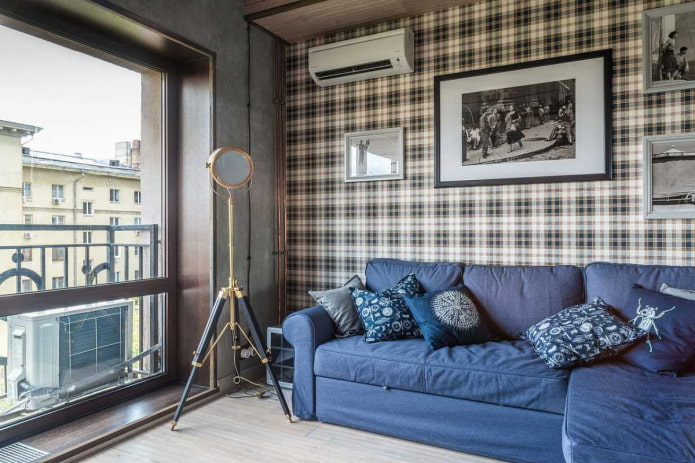 loft-style paper wallpaper