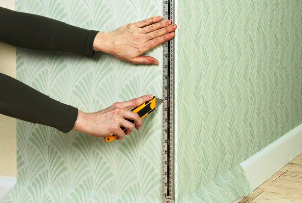 cut along the ruler wallpaper