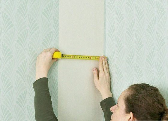 measuring distance with a tape measure