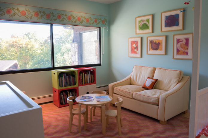 sofa in the nursery sofa in the nursery