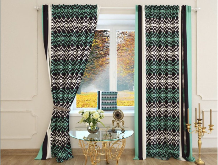 turquoise black curtain turquoise black curtain