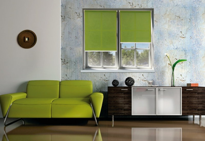 roller blinds in the living room roller blinds in the living room