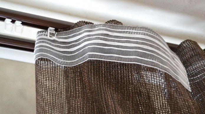 curtain on the tape curtain on the tape