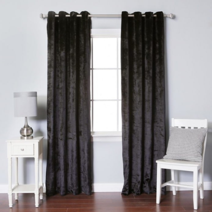 Velvet curtains Velvet curtains