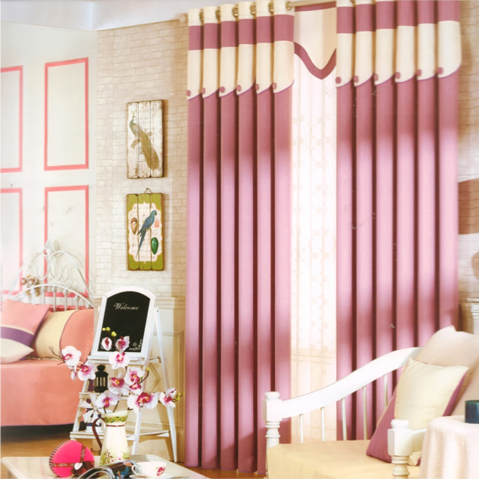 blackout curtains in the living room