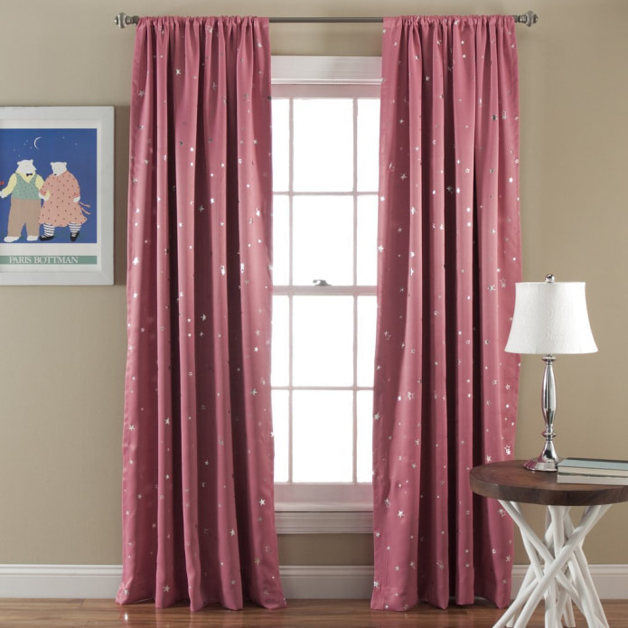 blackout curtains