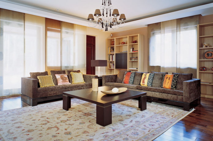 Japanese panels in ethnic style Japanese panels in ethnic style