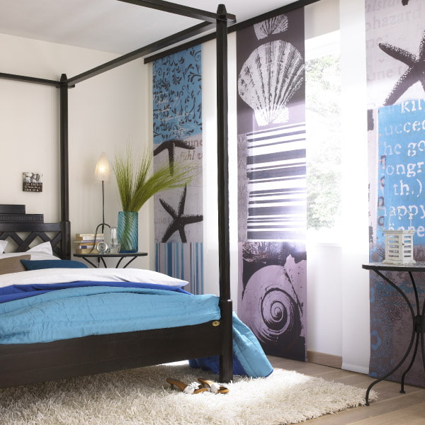 Japanese panels with photo print Japanese panels with photo print