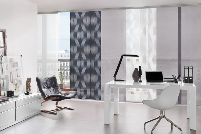 Japanese Geometric Print Panels Japanese Geometric Print Panels