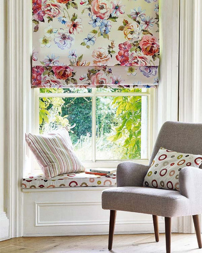 floral print roman blinds floral print roman blinds