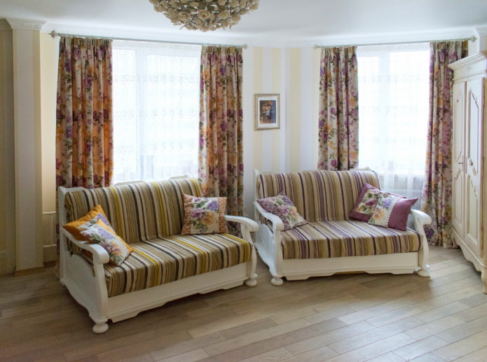 floral curtains combined with striped wallpaper floral curtains combined with striped wallpaper