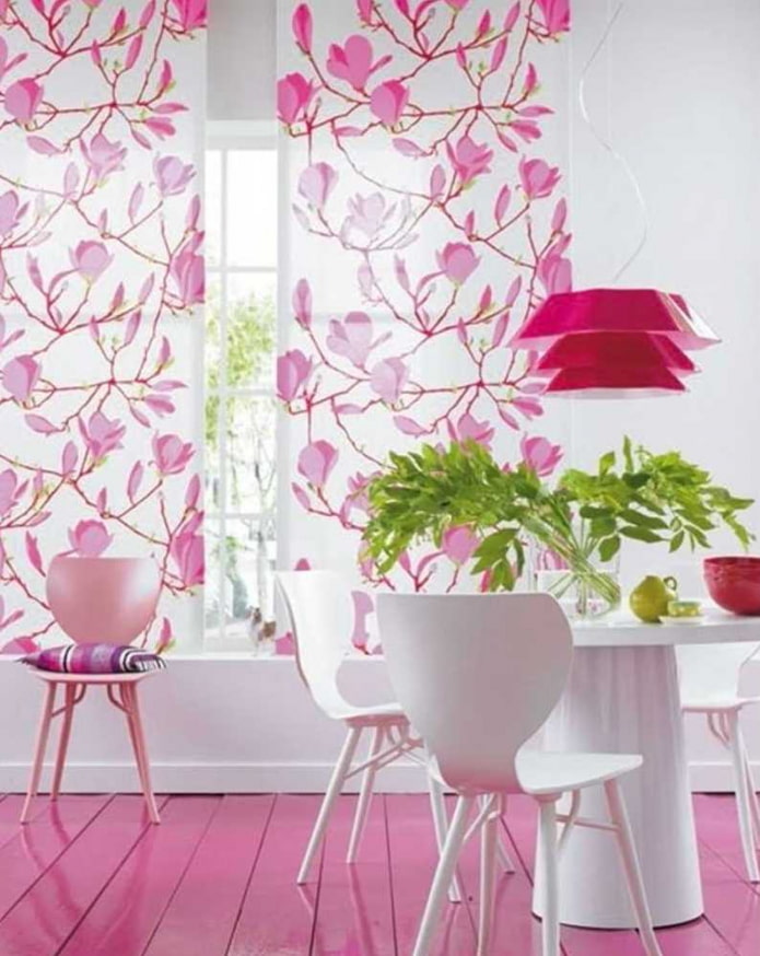 pink floral curtains pink floral curtains