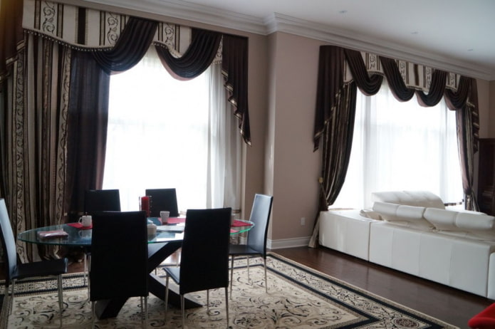 throw over the lambrequin