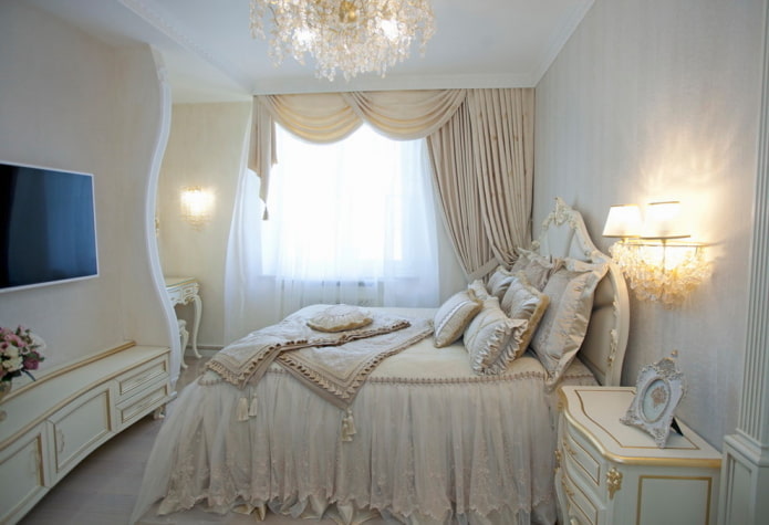 swag in the interior of the bedroom swag in the interior of the bedroom