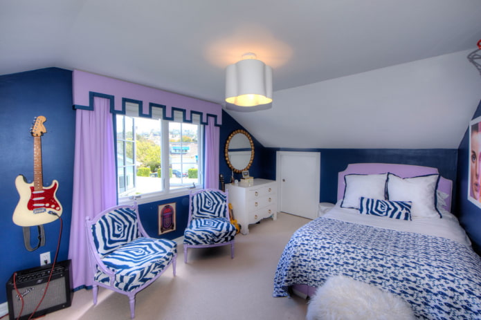 rigid lambrequin with geometry in the bedroom rigid lambrequin with geometry in the bedroom