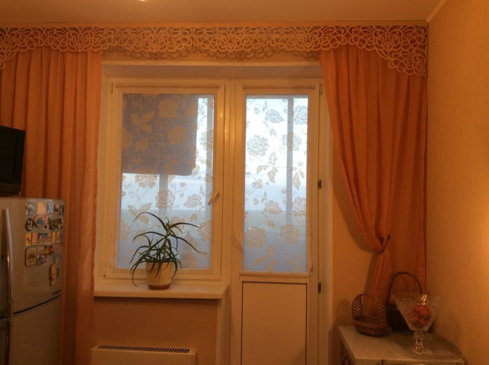 curly lambrequin in combination with blinds curly lambrequin in combination with blinds