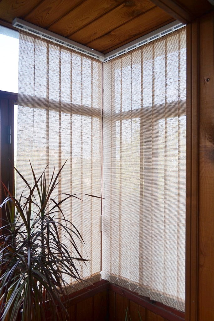 vertical slats on the balcony vertical slats on the balcony