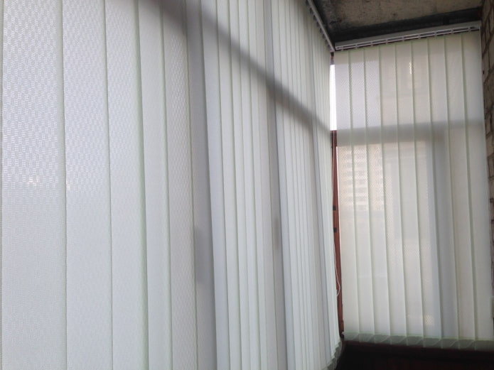 fabric slats on the balcony fabric slats on the balcony