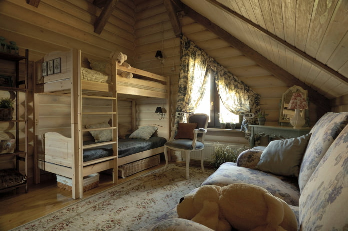 country style skylight curtains