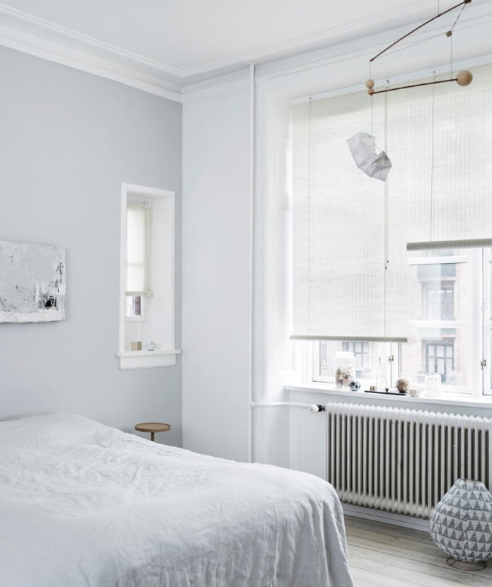 white bamboo roller blinds in the interior white bamboo roller blinds in the interior