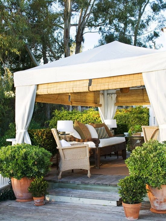 bamboo roller blinds in the gazebo bamboo roller blinds in the gazebo