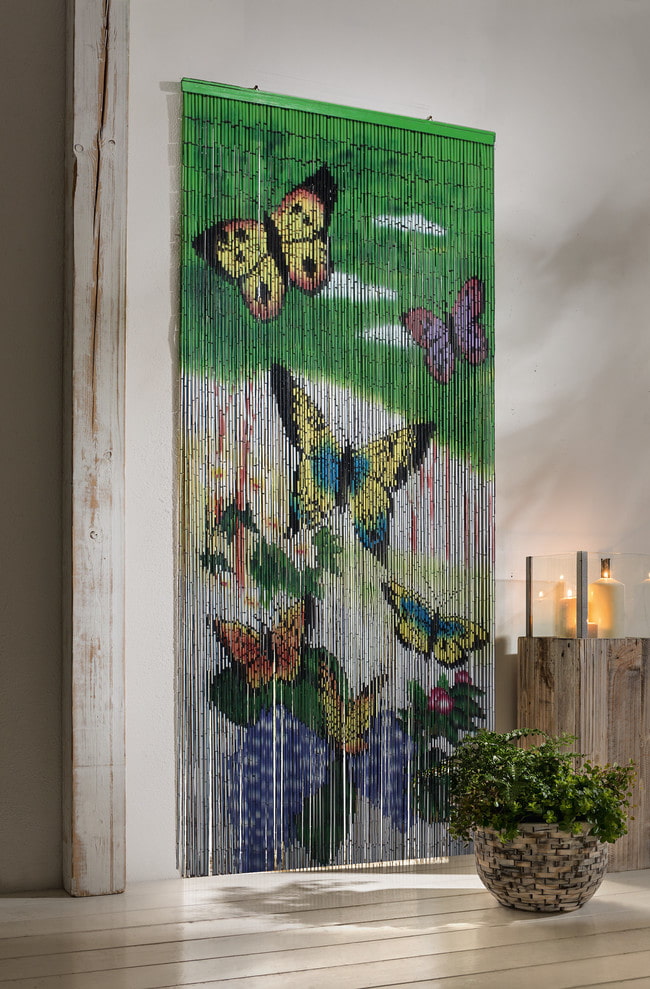 bamboo curtains with natural scenery bamboo curtains with natural scenery