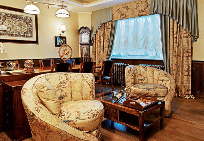 awning curtains in the interior of the office awning curtains in the interior of the office