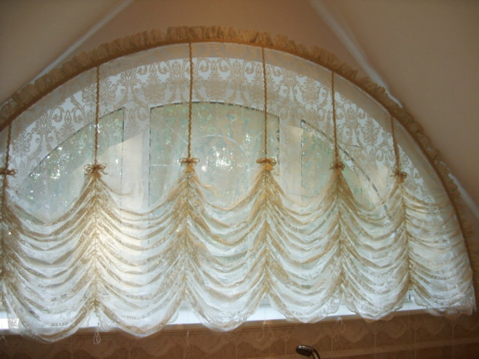 awning curtains on an arched window awning curtains on an arched window