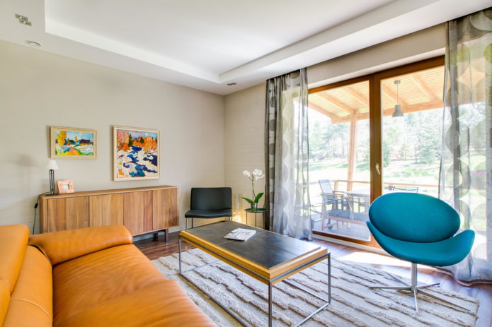 organza with ornament