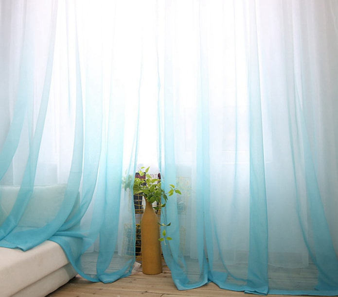 organza with gradient