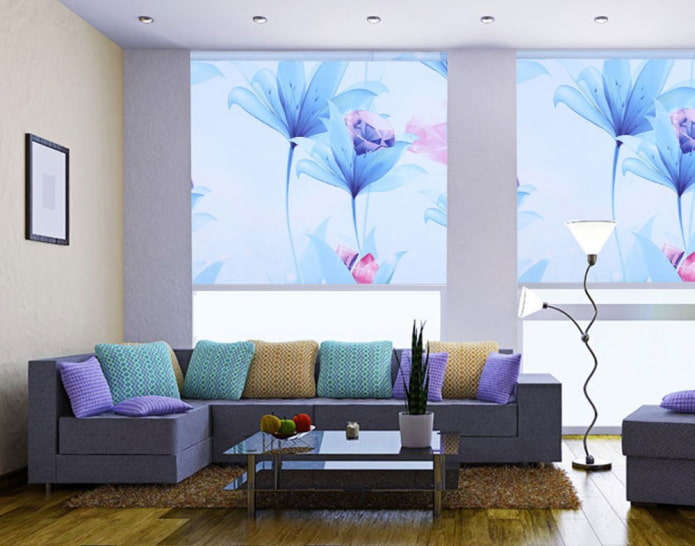 roller blinds with photo printing