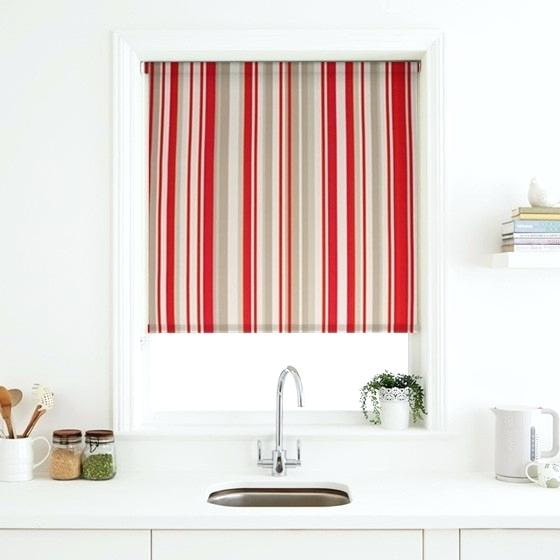 striped curtains