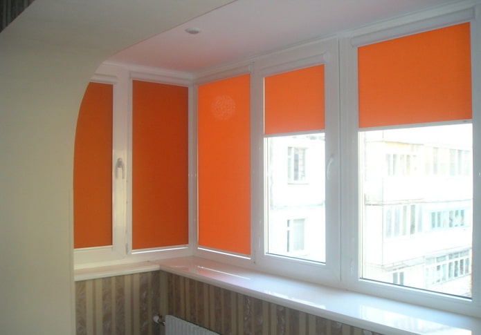 reflective blinds on the balcony reflective blinds on the balcony