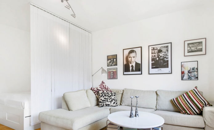 vertical slats for room zoning