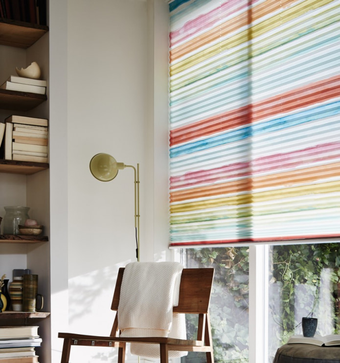 multi-colored blinds multi-colored blinds
