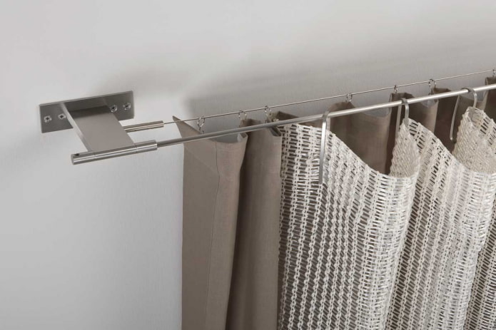 string curtain rod
