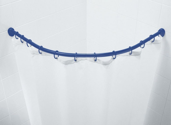 semicircular curtain rod