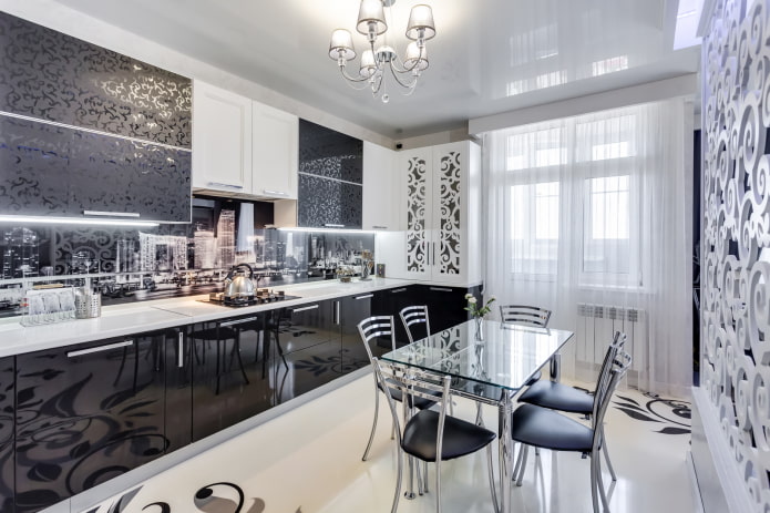 tulle on the window with a balcony tulle on the window with a balcony