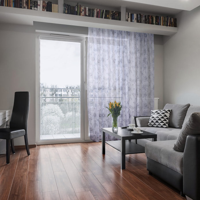 living room with balcony door living room with balcony door