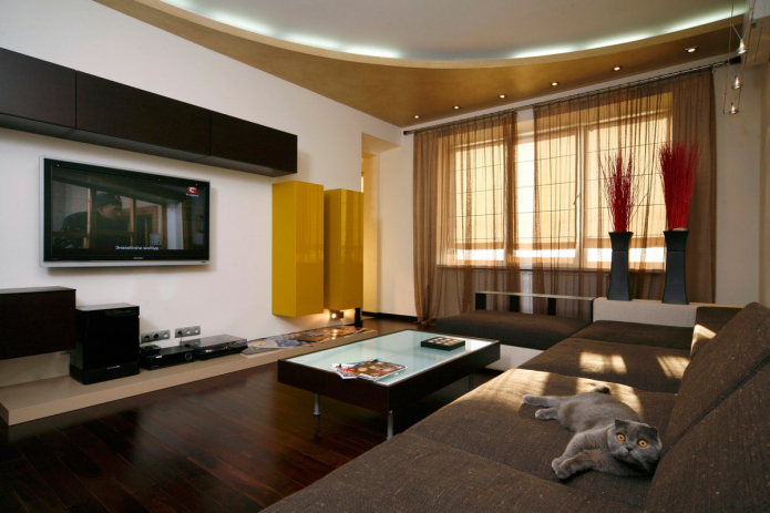 combination of tulle with roller blinds combination of tulle with roller blinds