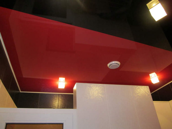 black outline on the ceiling black outline on the ceiling