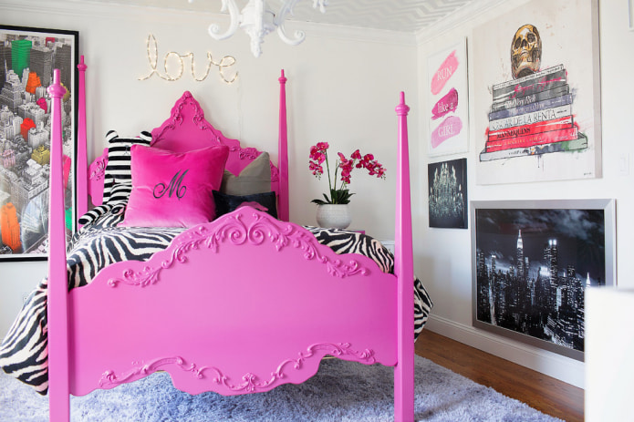 pink bed pink bed