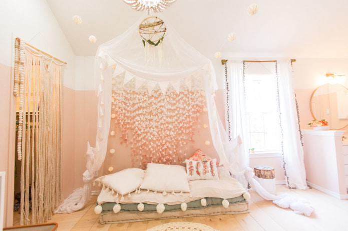 Boho in the interior