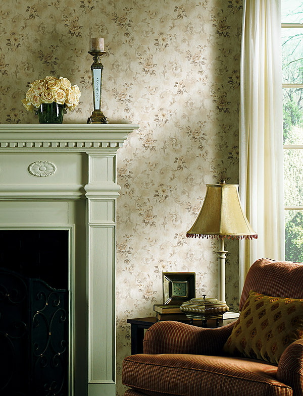 Bright living room interior