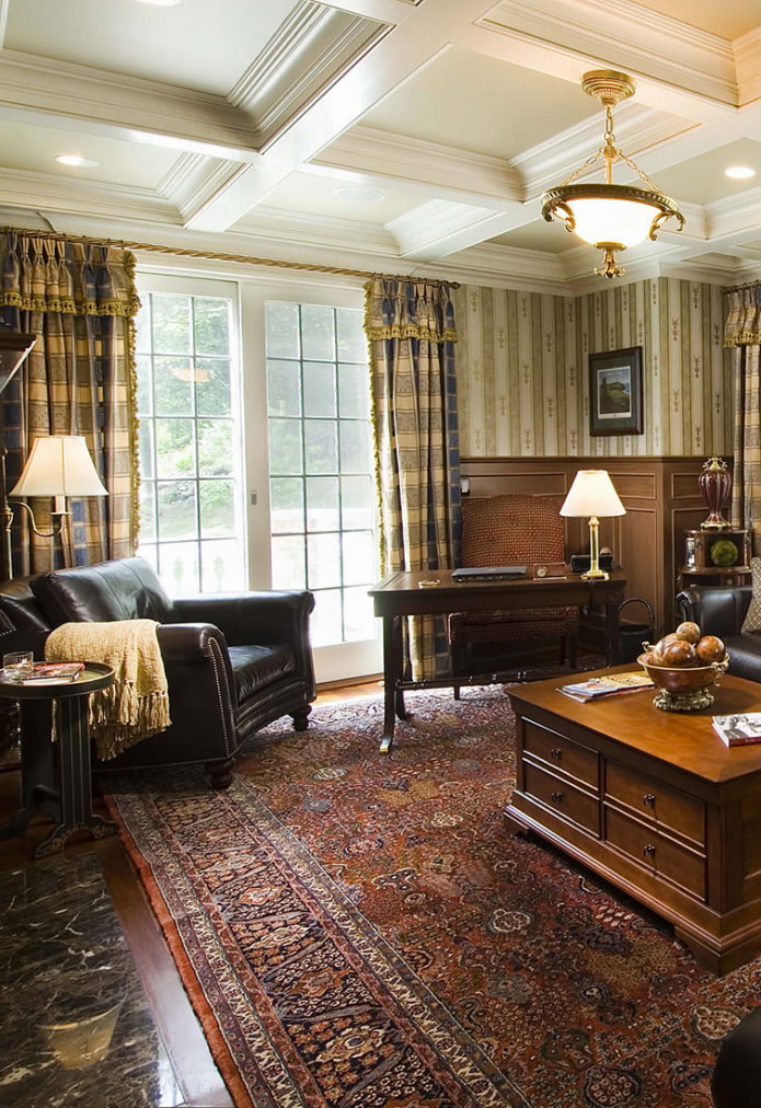 Wallpaper with vertical stripes