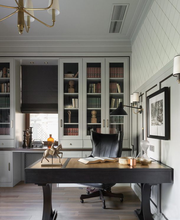 Working area in the office