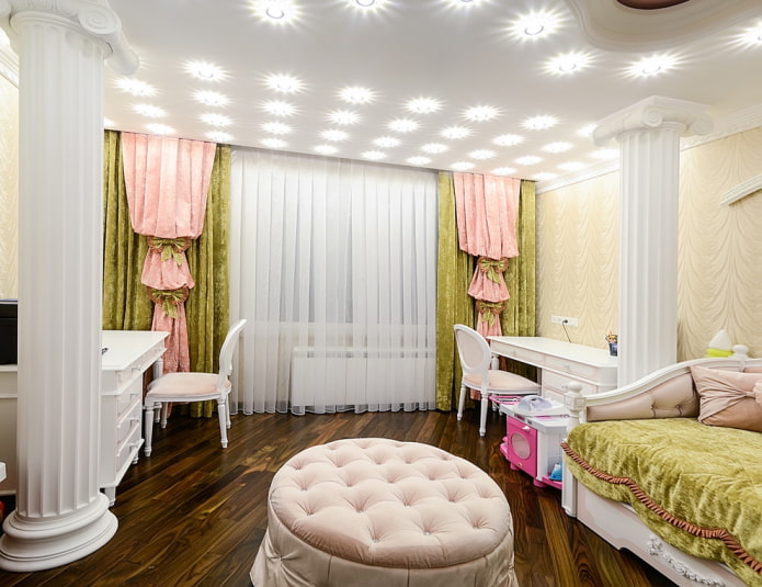 two-tone curtains in the nursery two-tone curtains in the nursery