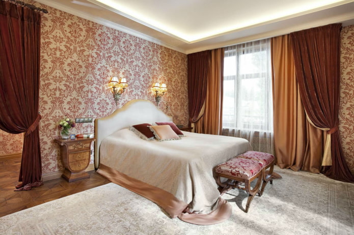 burgundy and gold curtains in the bedroom burgundy and gold curtains in the bedroom