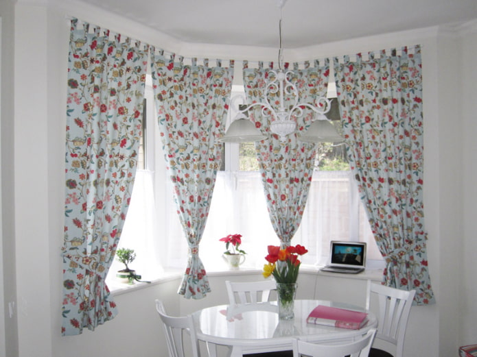 short curtains on bay windows short curtains on bay windows