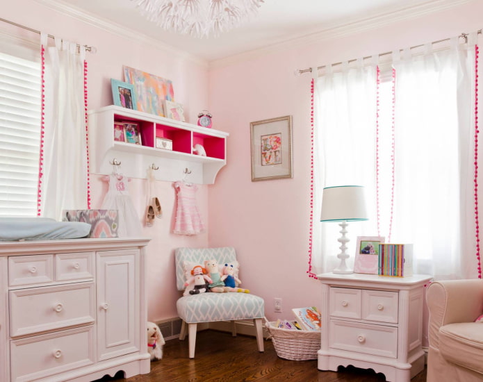 short curtains with fringe in the interior short curtains with fringe in the interior